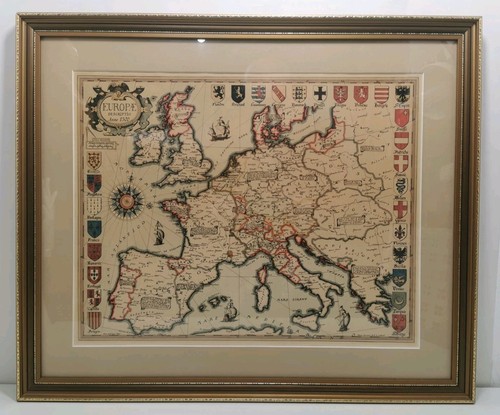 Mappa epoca dell - d'epoca, nel