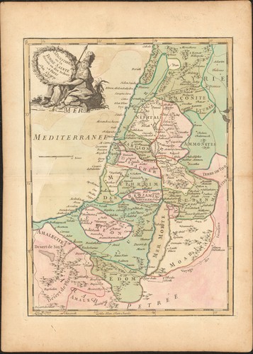 1767 palestina mappa - mappa, antica
