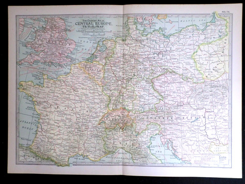 Mappa europa centrale - mappa,