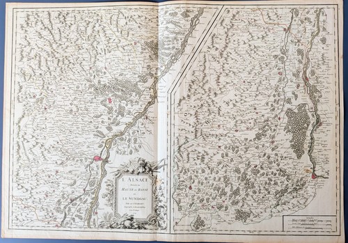 1754 robert vaugondy mappa - 1754,