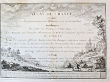 1775 Desnos Atlas de France