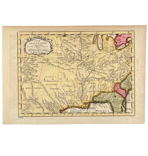 1757 bellin mappa rame - mappa,
