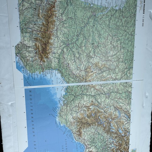 2002 mappa della francia - 2002:,
