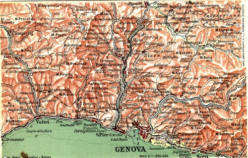Genova suo territorio - il,