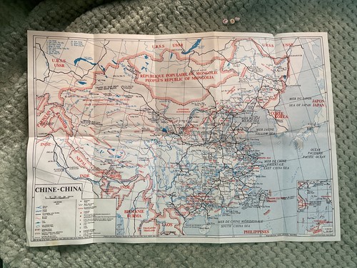 Mappa vintage rara epoca