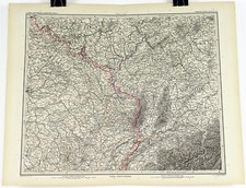 1897 Mappa tedesca della