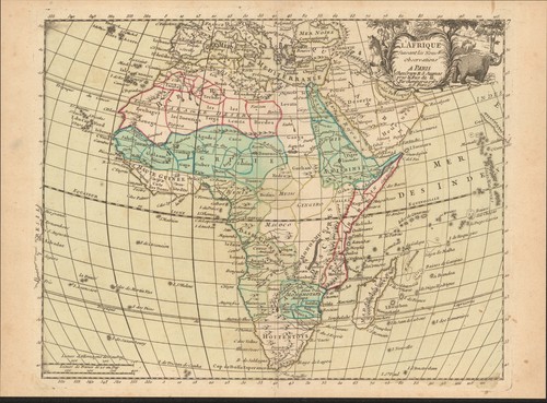 1767 africa mappa - 1767,