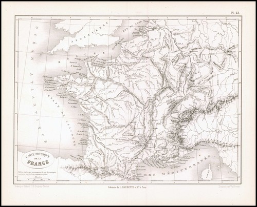 1865 antica mappa - antica,