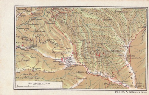 Vallombrosa cartina fisica - #vallombrosa...cartina,