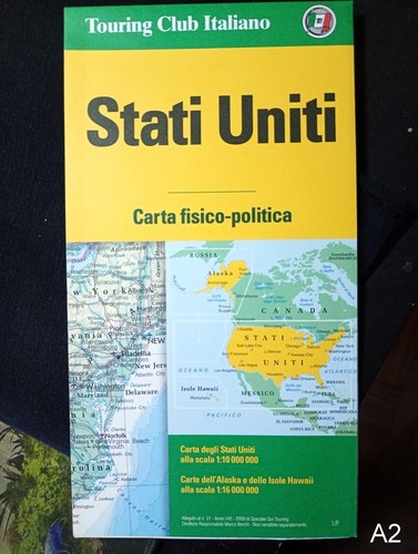 Stati uniti carta fisico - uniti,