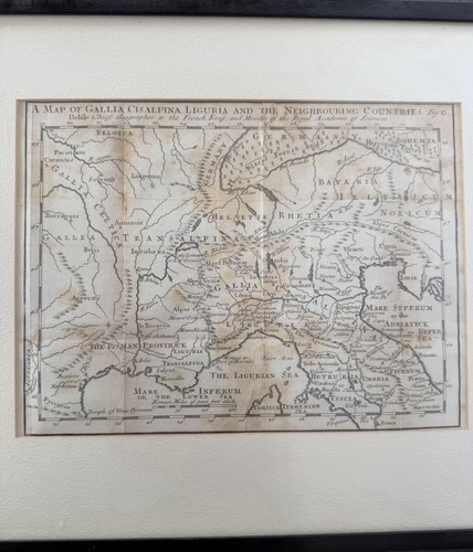 Delile placca rame mappa - placca,