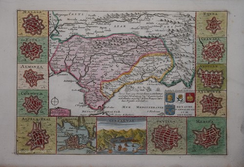 Una vera mappa antica - mappa,