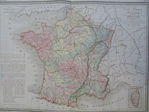 Mappa fisica idrografica - mappa,
